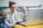 Student learning language online with native tutor